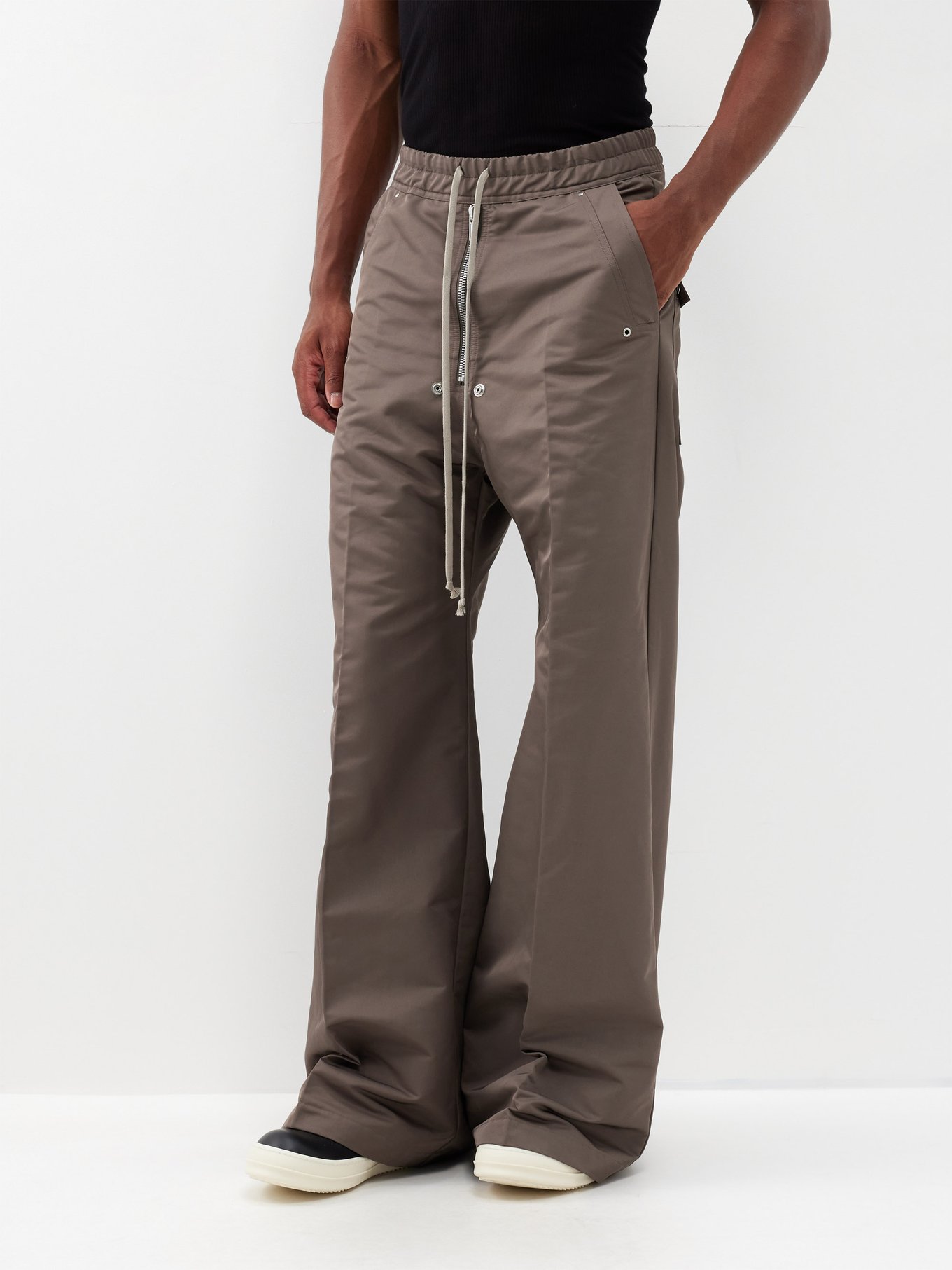 48 RICK OWENS BELA PANTS BLACK | nate-hospital.com