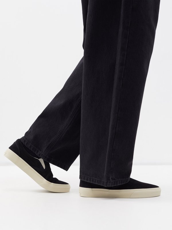 Tom Ford Suede slip-on trainers