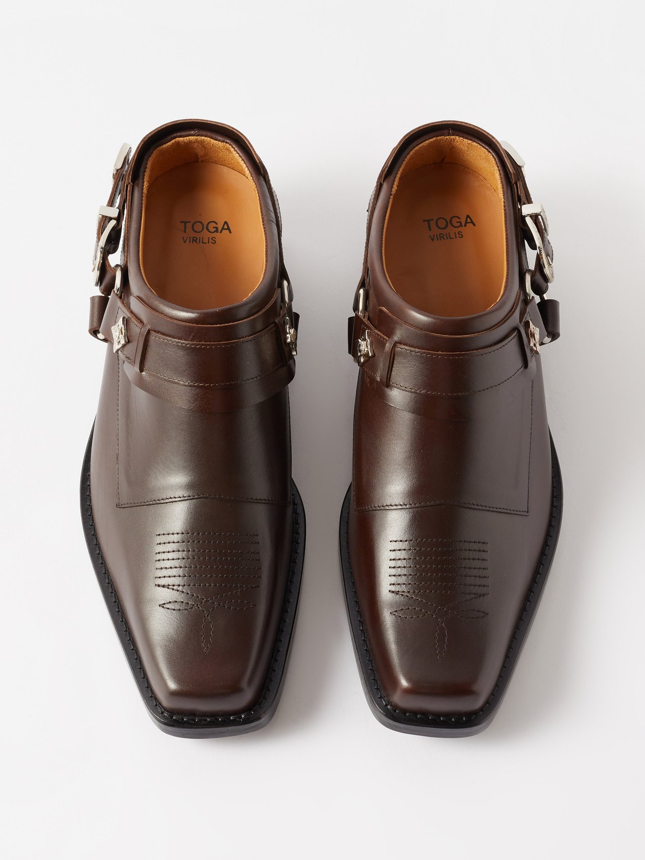 直売公式店 新品 TOGA VIRILIS DOUBLE MONK STRAP SHOES - 靴