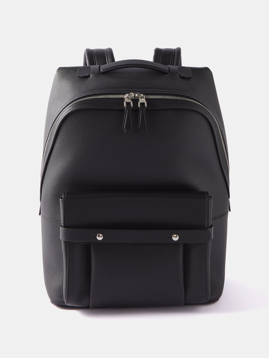 Black 1893 Harness grained-leather backpack | Dunhill | MATCHESFASHION UK