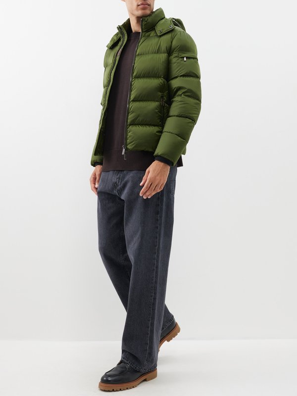 Quilted Zip Through Padded Jacket