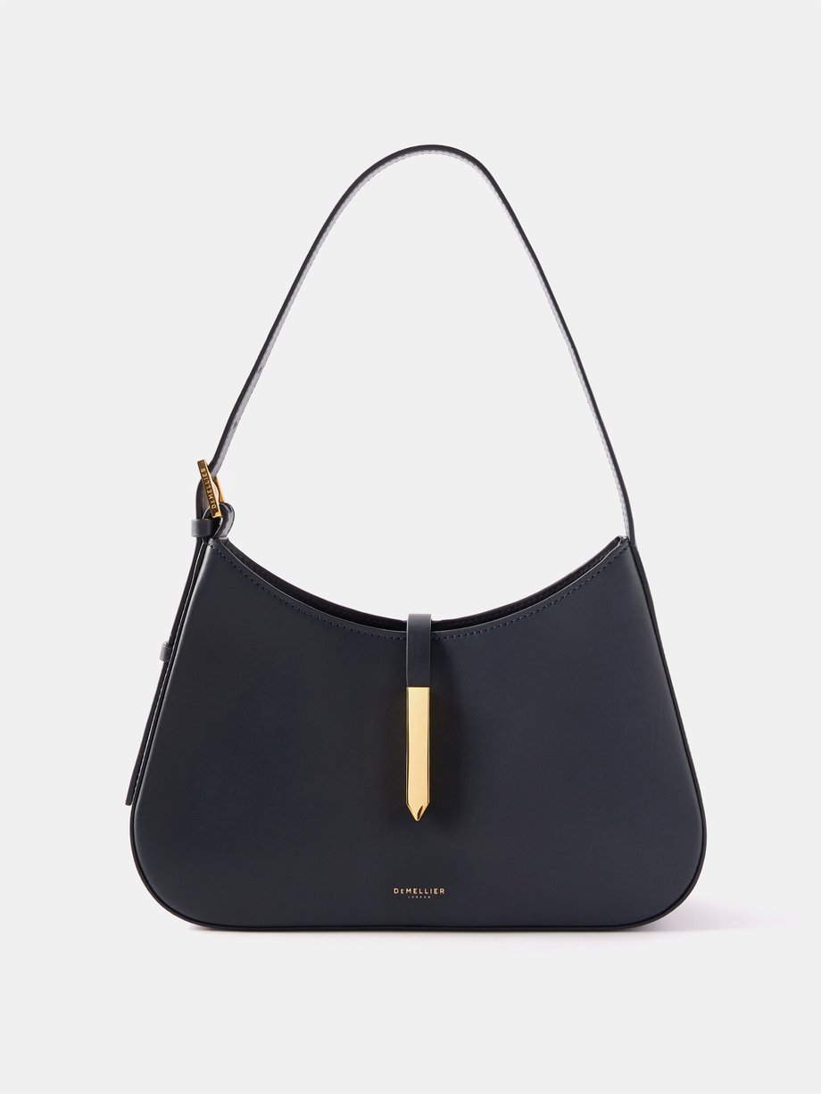 Navy Tokyo small leather shoulder bag | DeMellier | MATCHESFASHION US