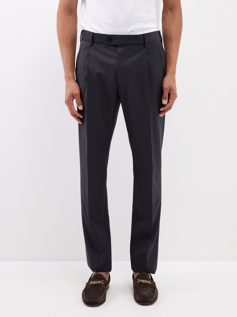 BRIONI | Blue Men's Denim Trousers | YOOX