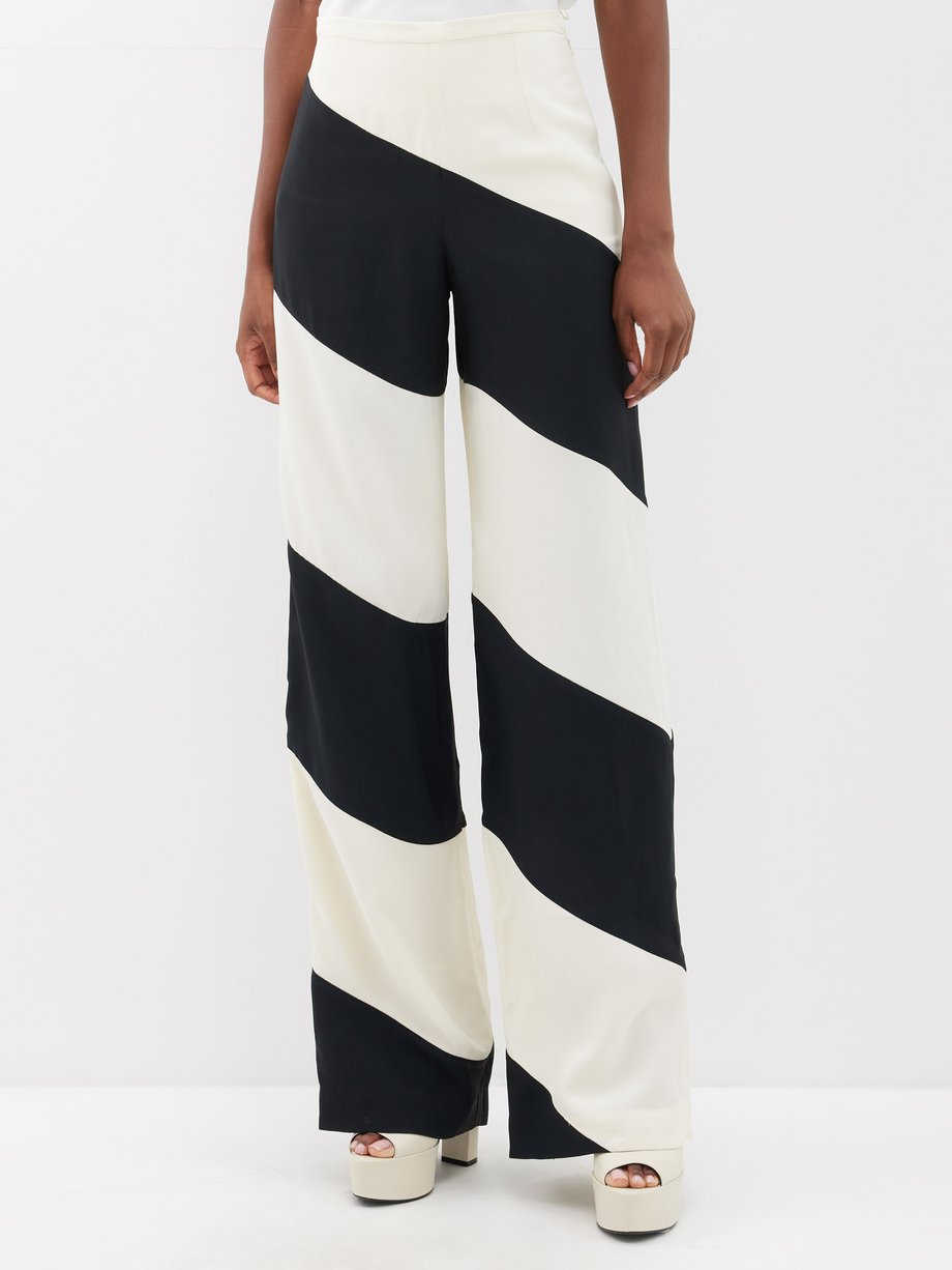 Lauren Ralph Lauren Women's Side-Stripe Wool Crepe Pants Polo Black 18 at  Amazon Women's Clothing store