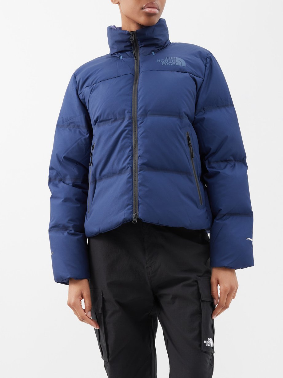 Navy RMST Nuptse quilted down jacket | The North Face | MATCHES UK
