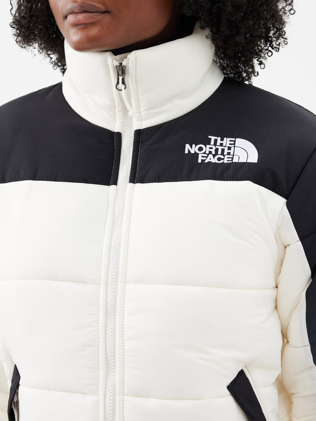 White The North Face Himalayan Insulated Jacket Women's - JD