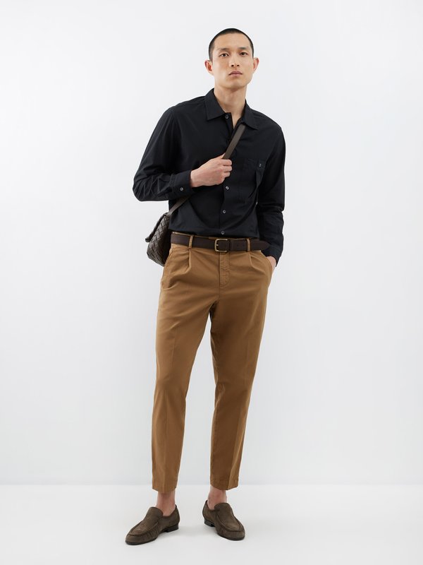 TOTEME balloon-leg Cropped Tailored Trousers - Farfetch