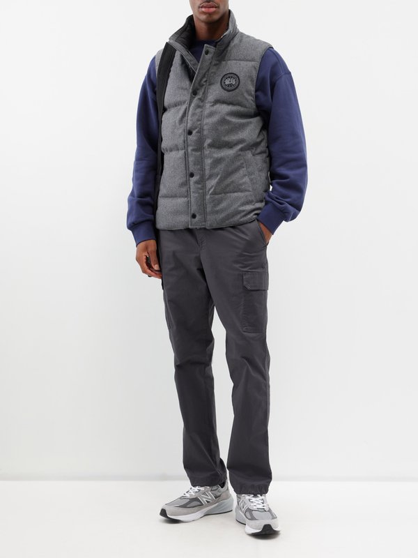 Canada Goose Garson recycled-wool blend down gilet