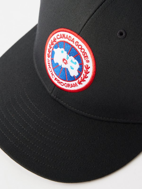 Canada Goose Logo-embroidered twill baseball cap