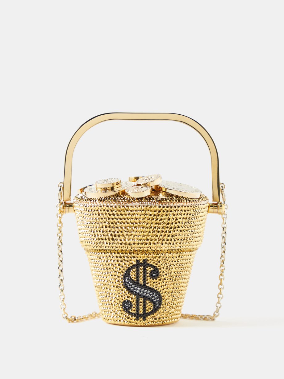 Judith Leiber Khloé's Pot of Gold Crystal-embellished Clutch