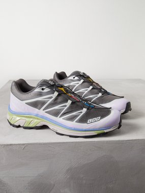 Salomon XT-6 mesh and rubber trainers