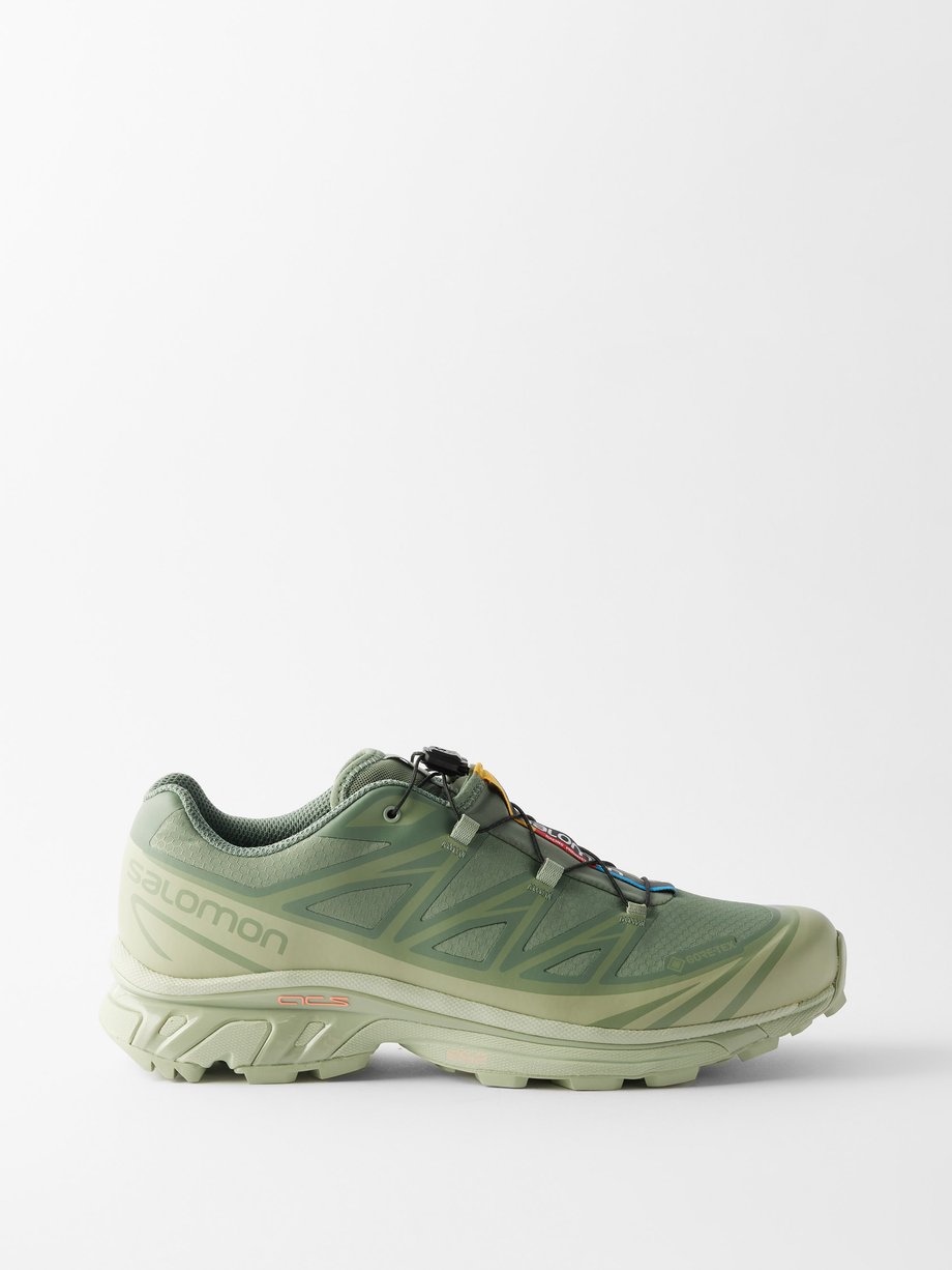 Salomon XT-6 Green, Low-top Sneakers
