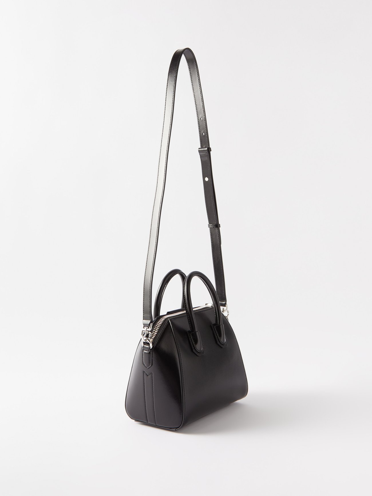 Antigona Mini Leather Tote in Black - Givenchy