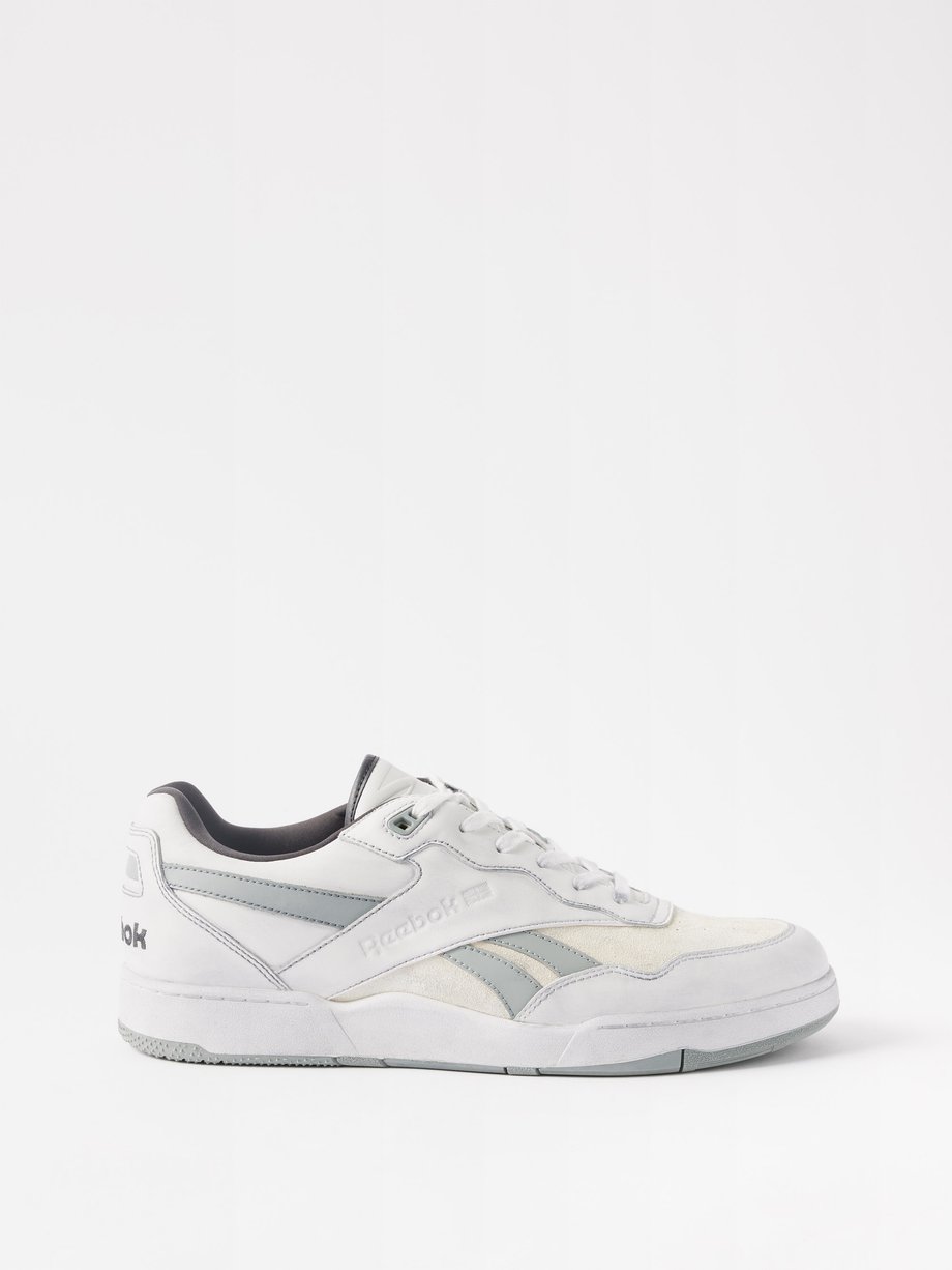 Grey BB 4000 II leather and suede trainers | Reebok | MATCHES UK