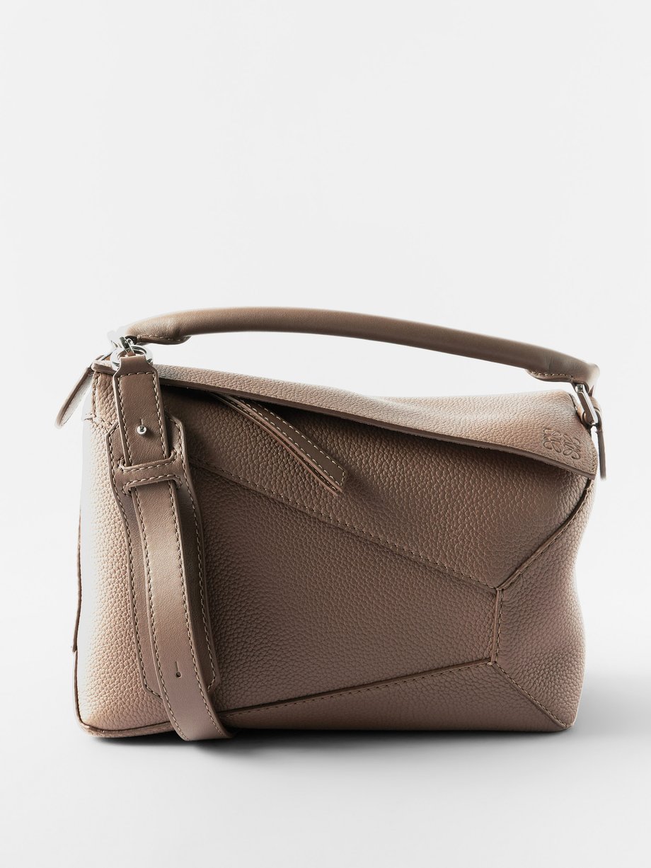 Loewe Puzzle Edge Small Leather Shoulder Bag