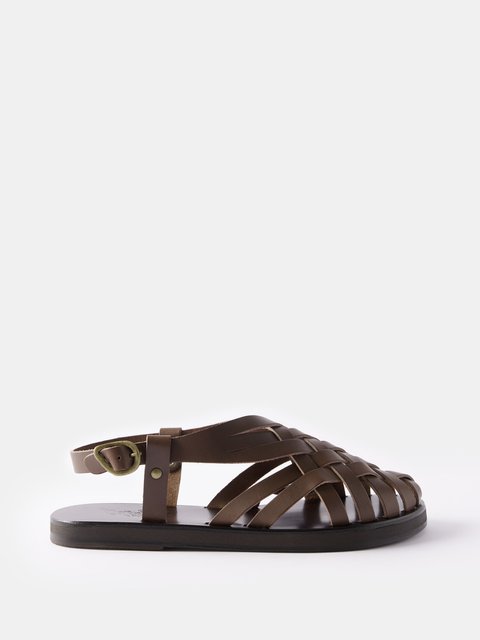 Ancient greek best sale leather sandals