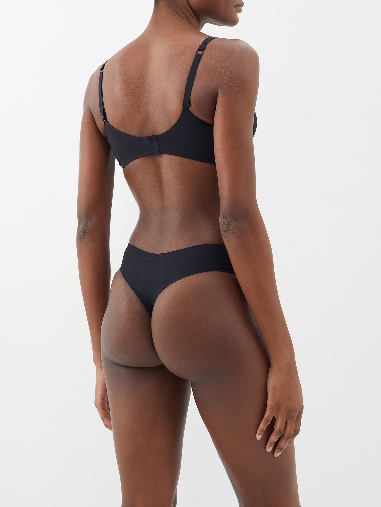 Black Pure String thong, Wolford