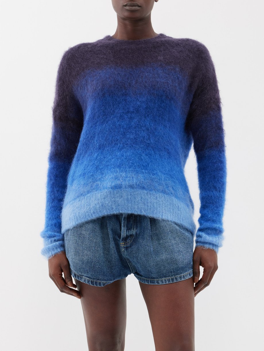 Marant Etoile Drussell ombré mohair-blend sweater