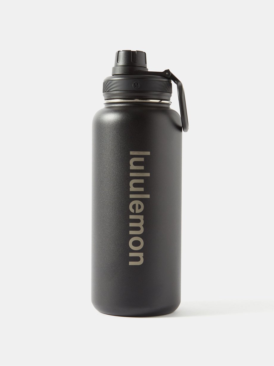 Black Back To Life insulated 32oz water bottle, lululemon