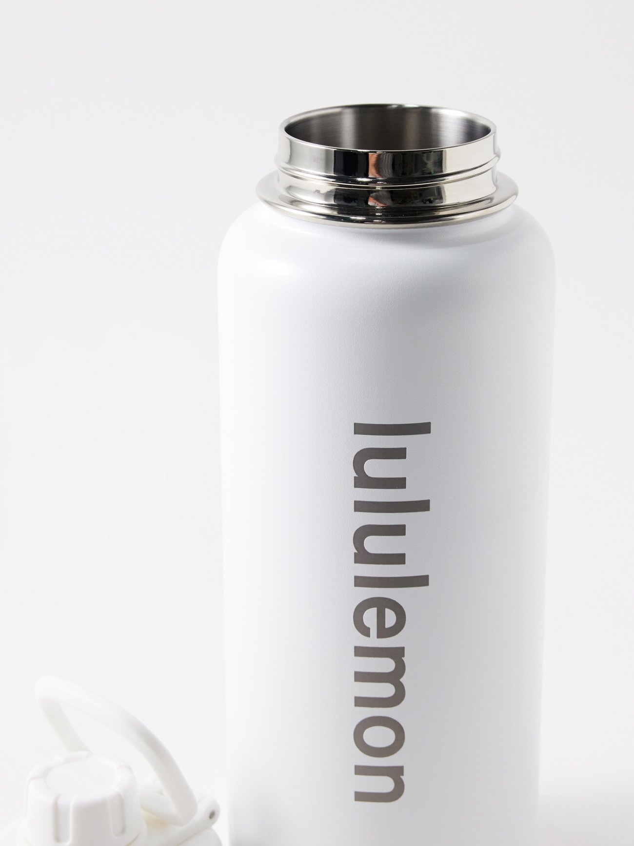 White Back To Life insulated 32oz water bottle