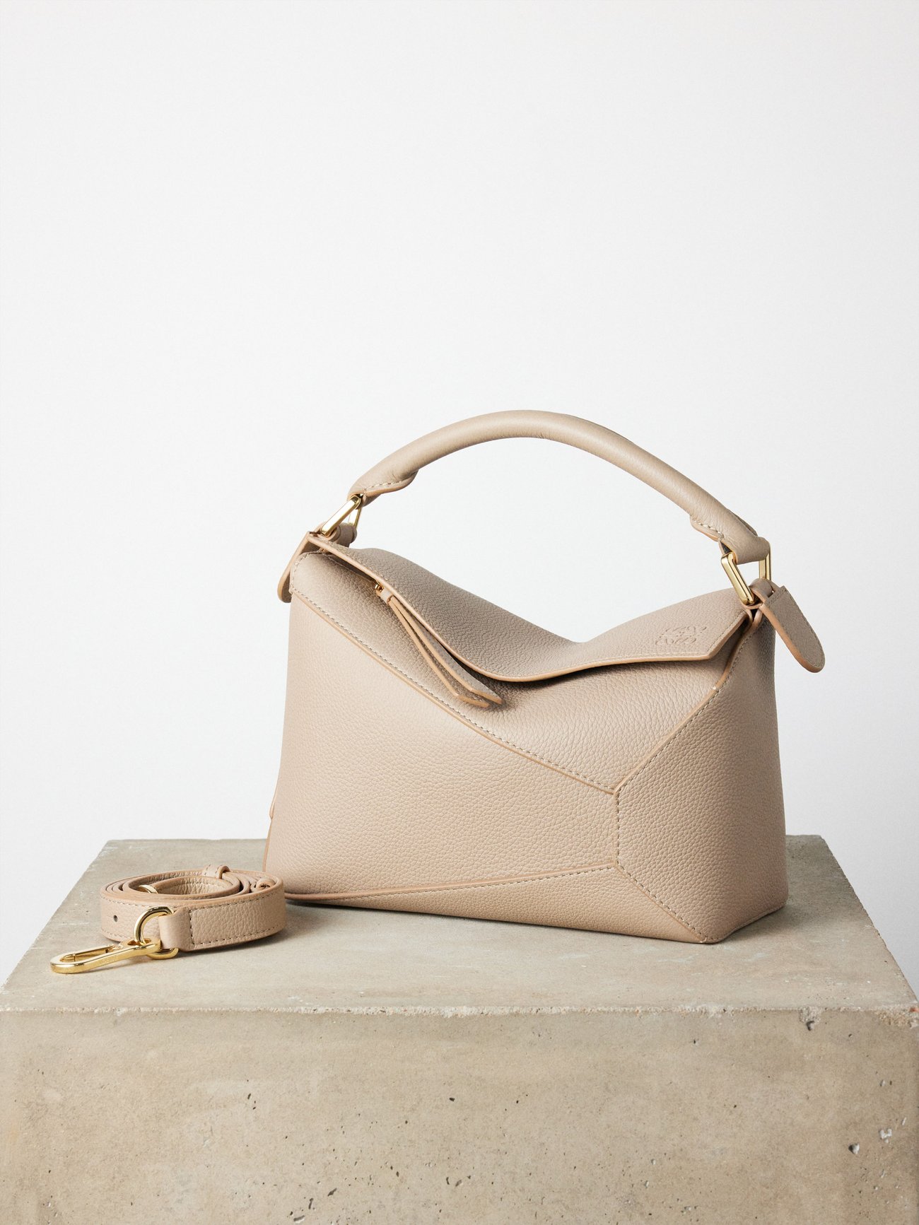 LOEWE Puzzle small leather shoulder bag in 2023