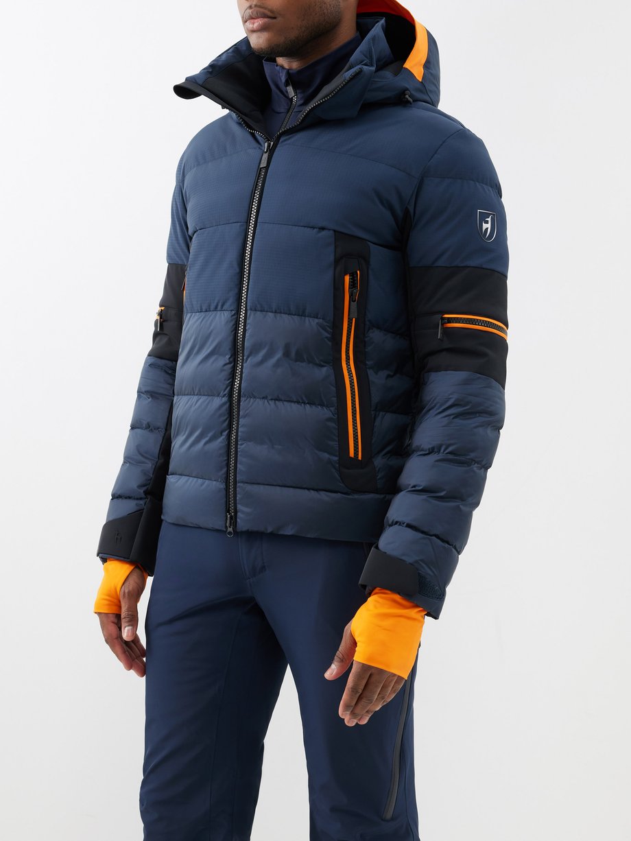 Navy Maximus Splendid padded ripstop ski jacket | Toni Sailer | MATCHES UK