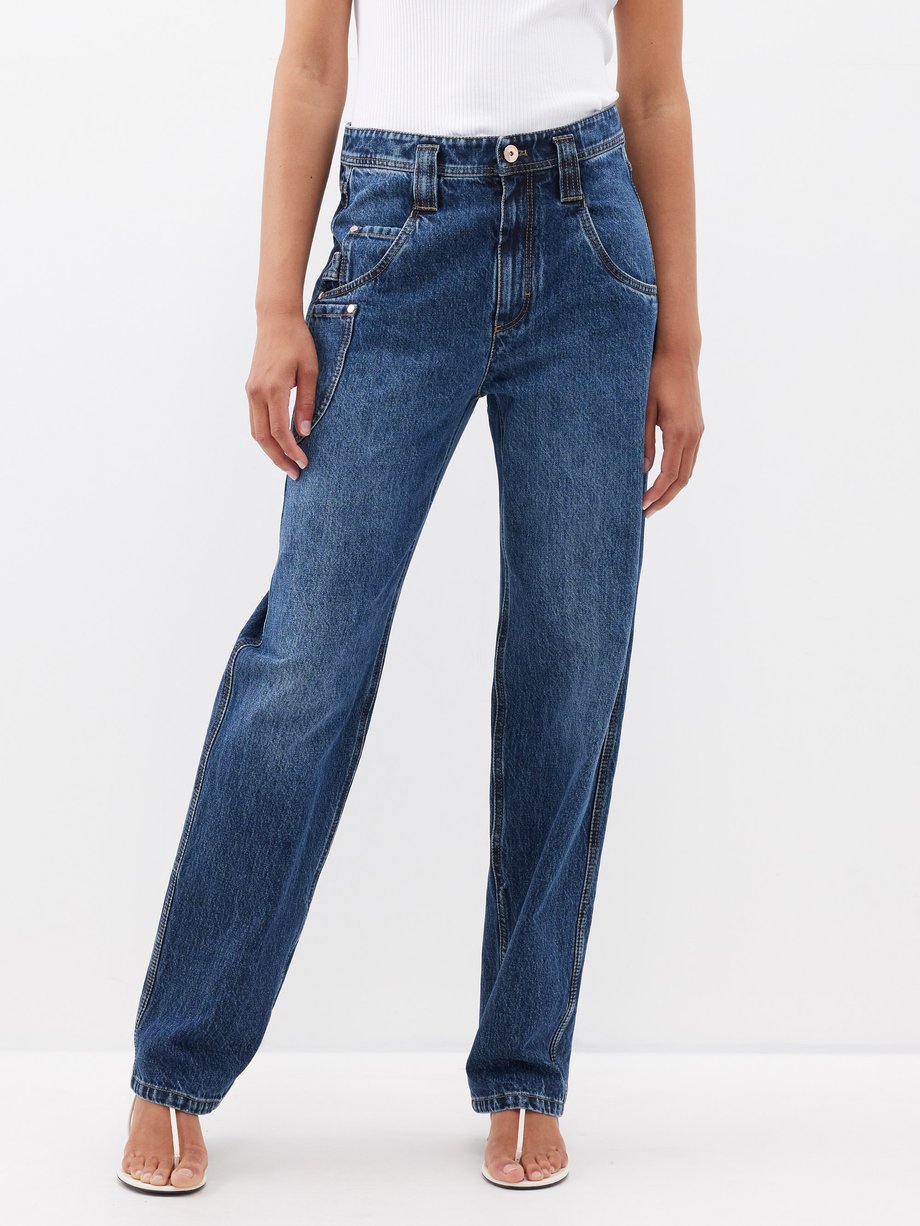 Blue Slouchy six-pocket jeans | Brunello Cucinelli | MATCHESFASHION UK