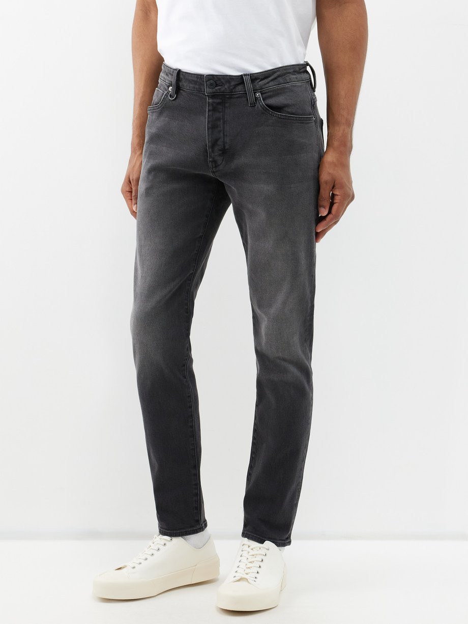 Grey Lou stretch-cotton slim-leg jeans, Neuw Denim