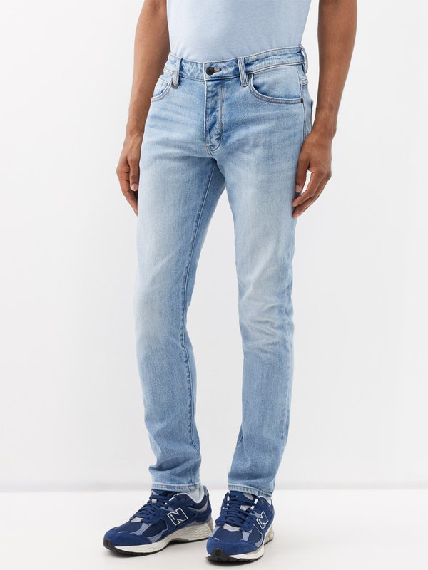 Blue Lou stretch-cotton slim-leg jeans | Neuw Denim | MATCHES UK