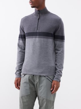 Capranea Rosseberg quarter-zip virgin-wool sweater