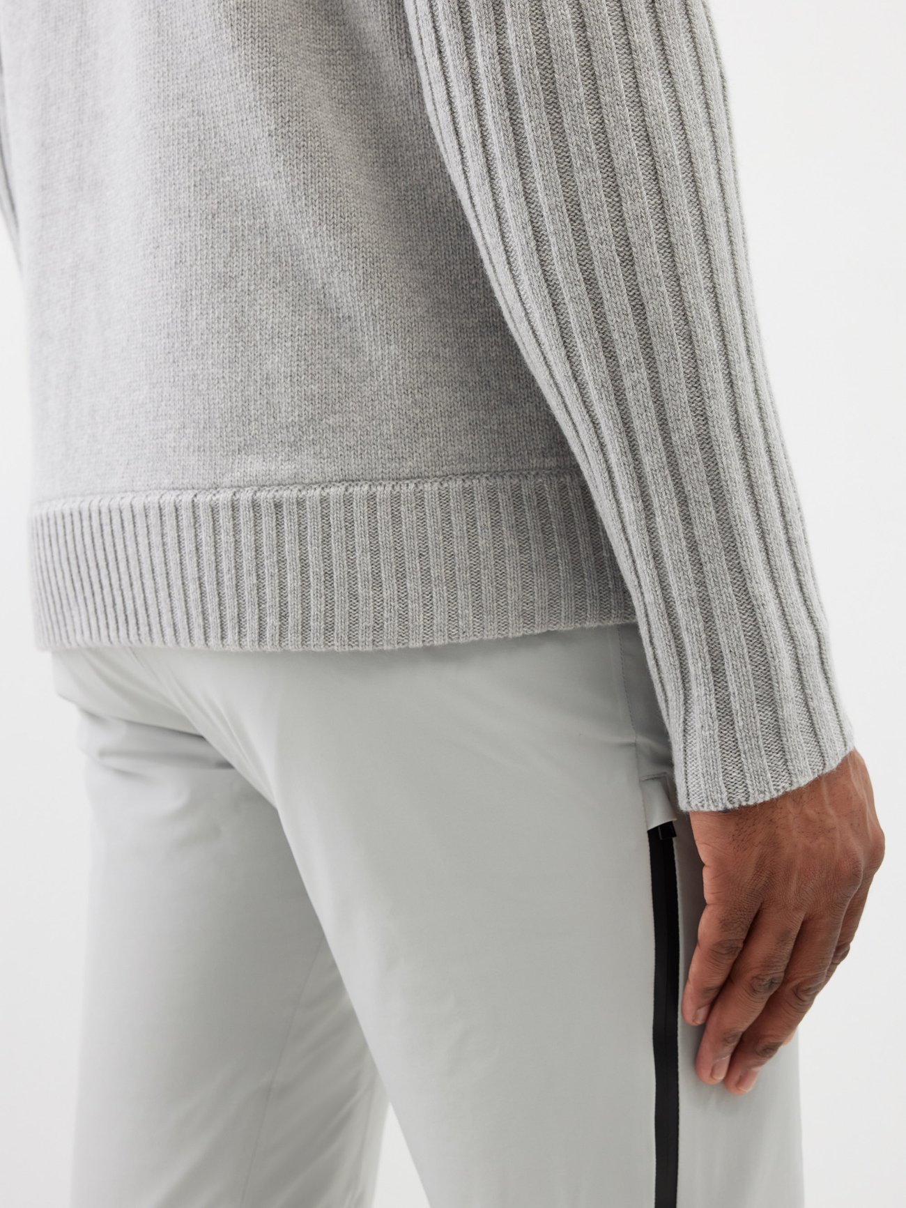 Ajoscha Cashmere Zip Cardigan