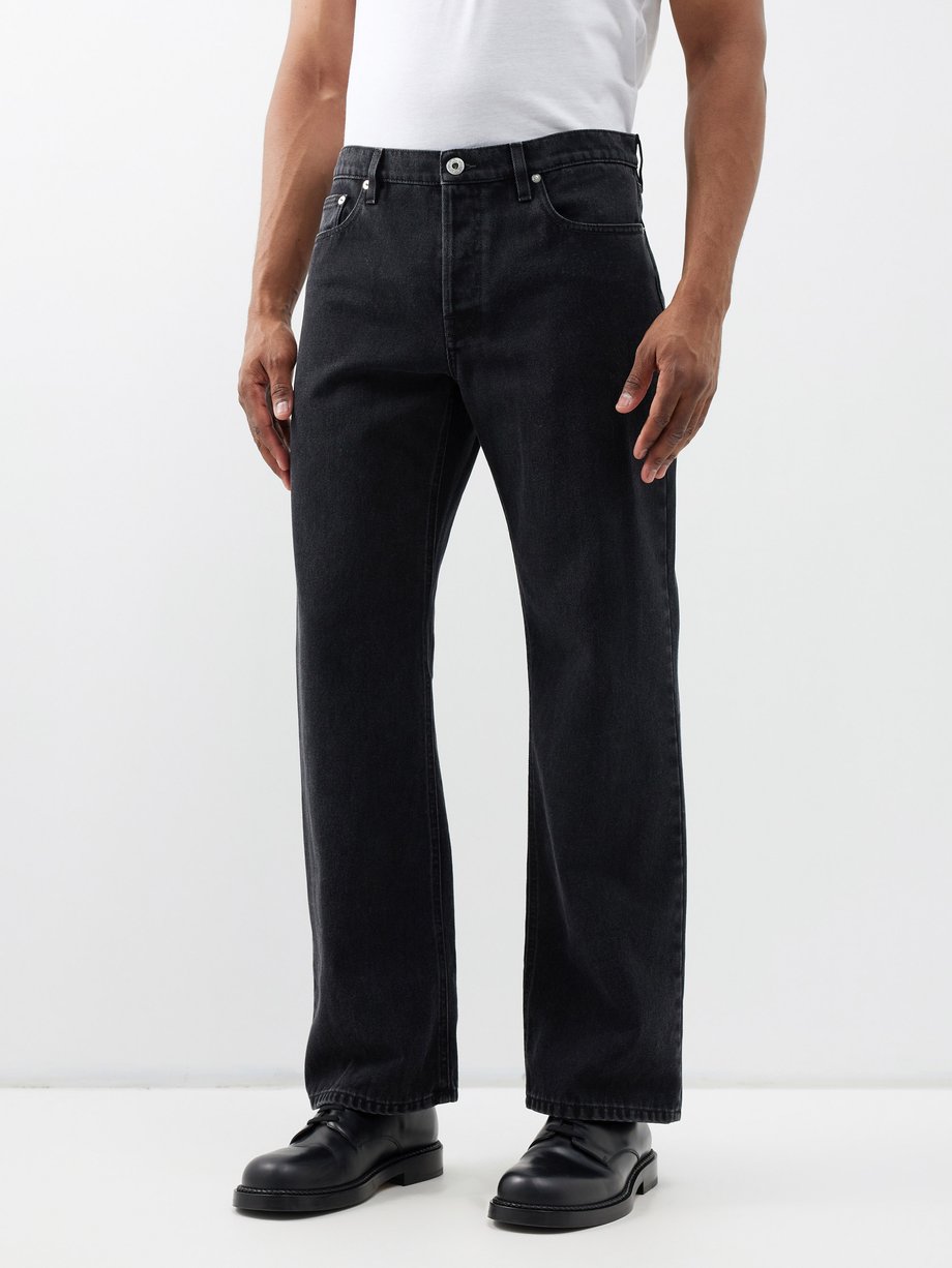Black Straight-leg jeans | Lanvin | MATCHES UK
