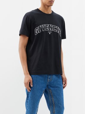 Givenchy X Josh Smith Embroidered-pattern Buttoned Cardigan in Blue for Men