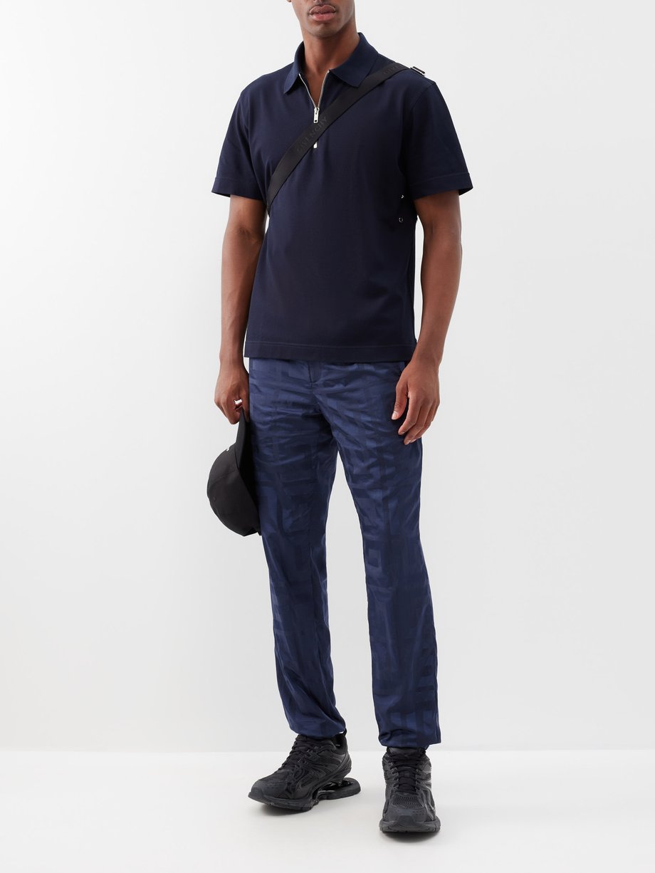 Buy Men Short Sleeve Stripe Polo Shirt online at NNNOW.com