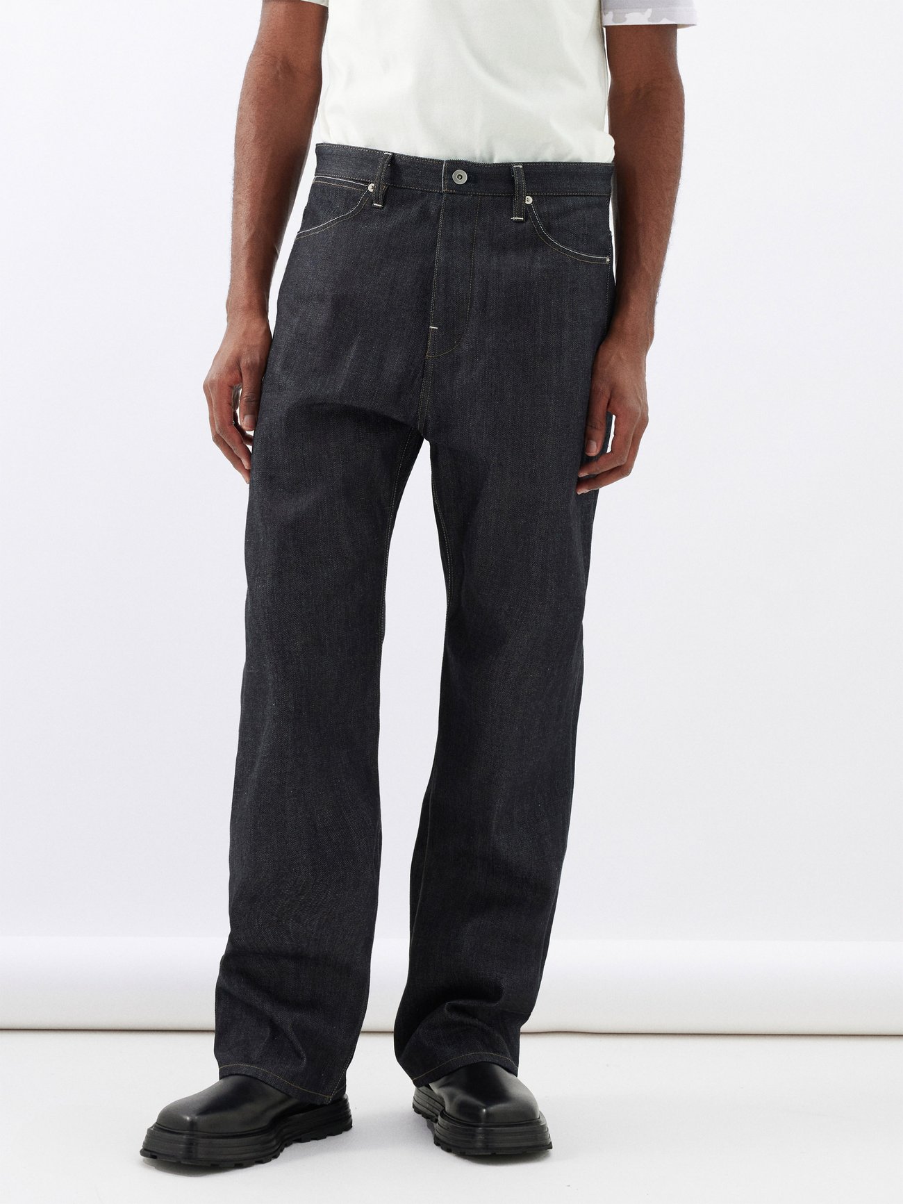 Blue Straight-leg jeans | Jil Sander | MATCHESFASHION US