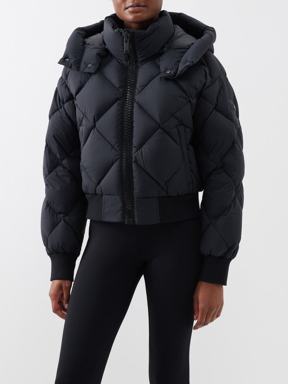 Moose Knuckles Flightweight quilted-ripstop down jacket