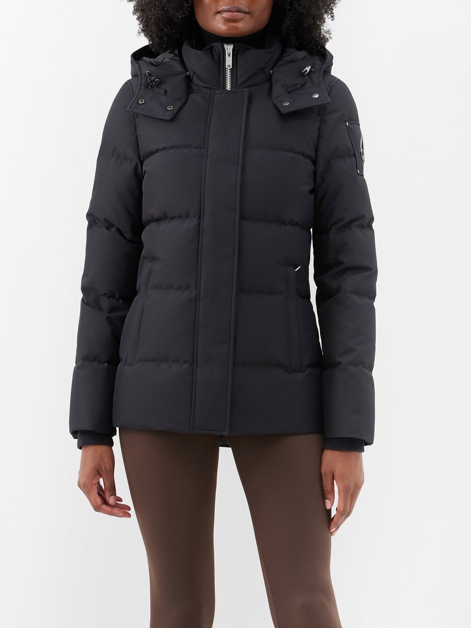 Black Cloud 3Q quilted down coat | Moose Knuckles | MATCHES UK