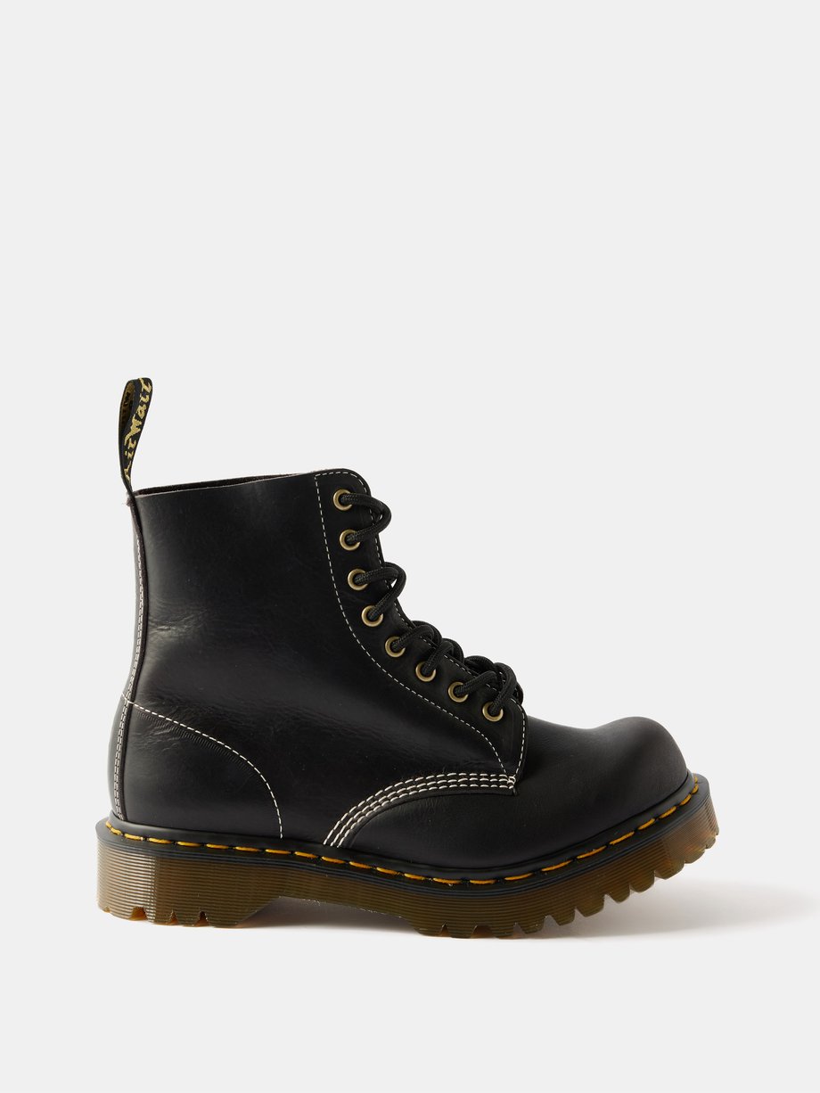 Black 1460 leather lace-up boots | Dr. Martens | MATCHES UK