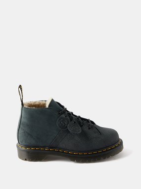 Dr. Martens Church shearling ankle boots