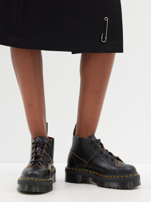 Dr. Martens Church Quad leather ankle boots
