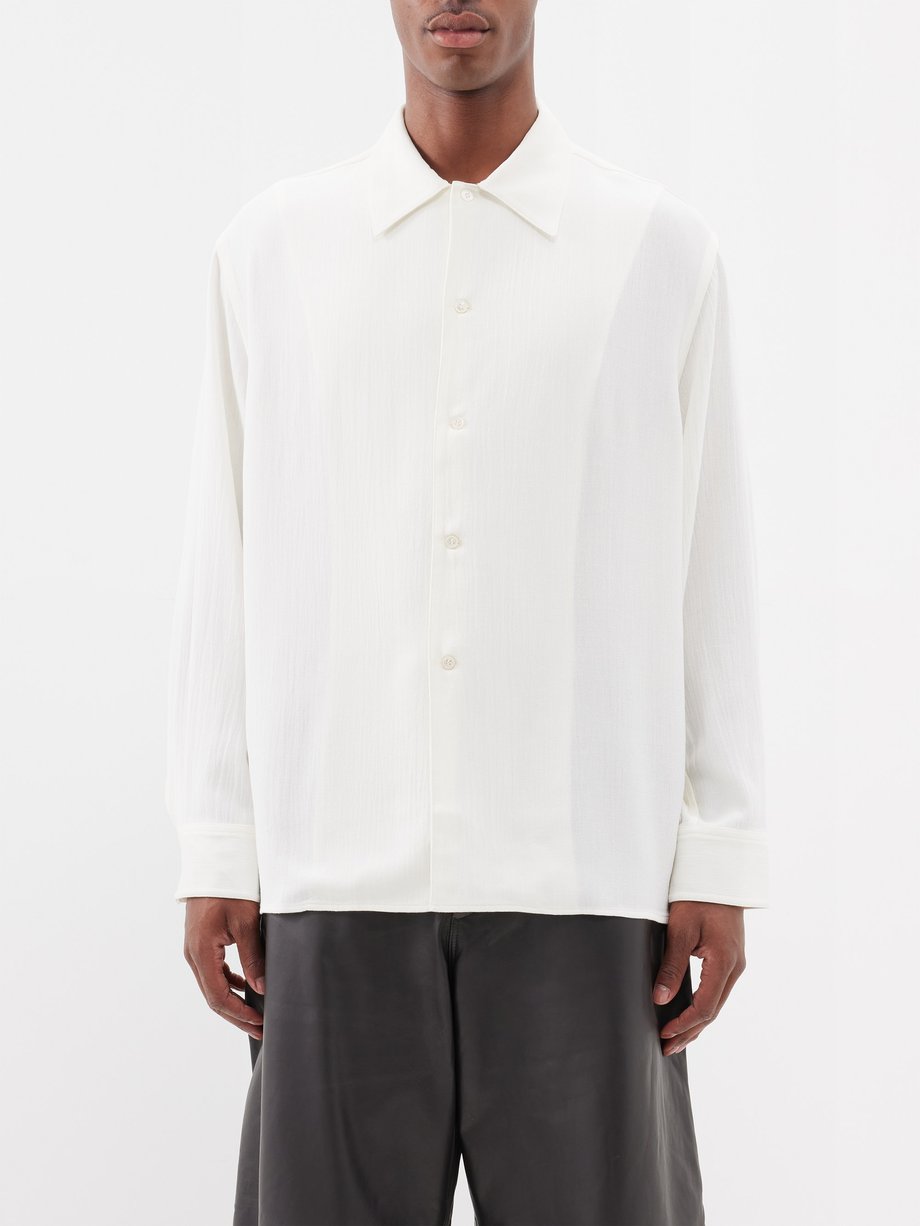 Neutral Ray twill shirt | Studio Nicholson | MATCHESFASHION UK