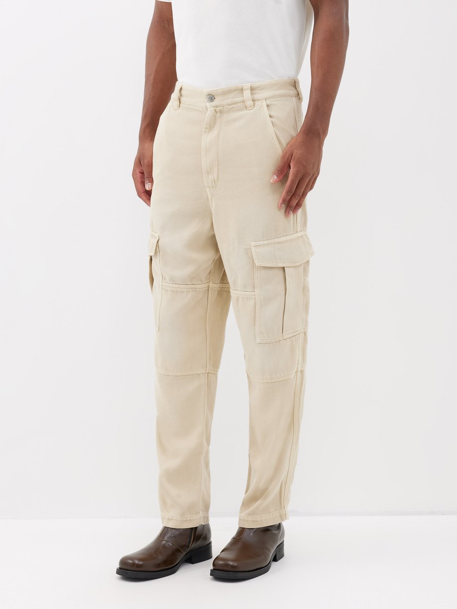 Neutral Terence cargo-pocket jeans | Isabel Marant | MATCHES UK