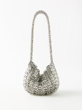 Rabanne 1969 Moon small chainmail shoulder bag