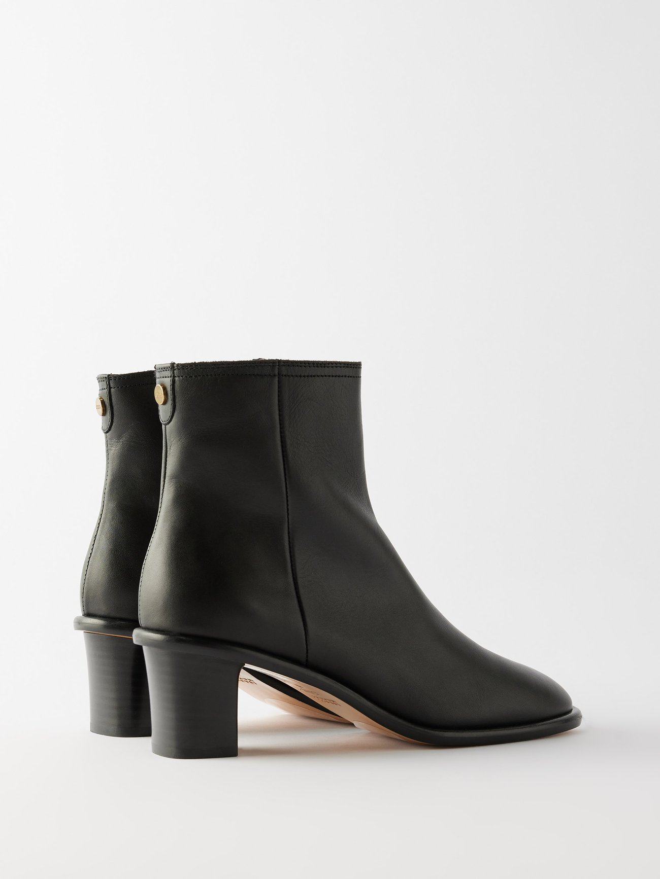 Gelda leather ankle boots