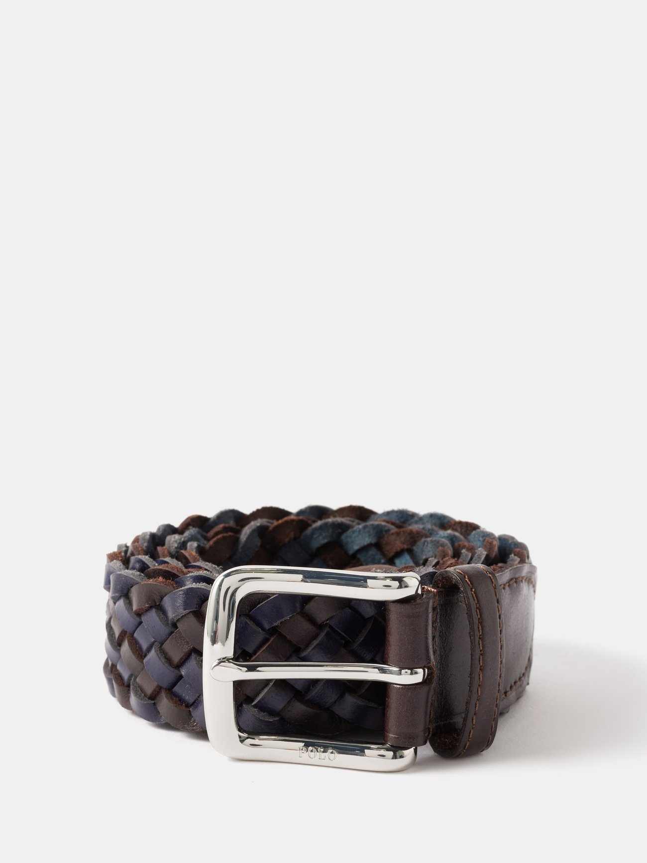 Polo Ralph Lauren Men's Belt, Core Derby Braided Belt - Macy's