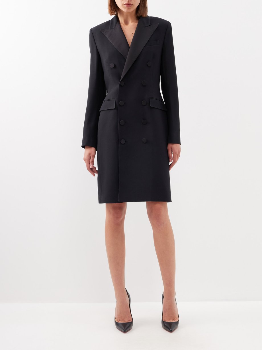 Ralph Lauren Cottrell wool-blend blazer dress