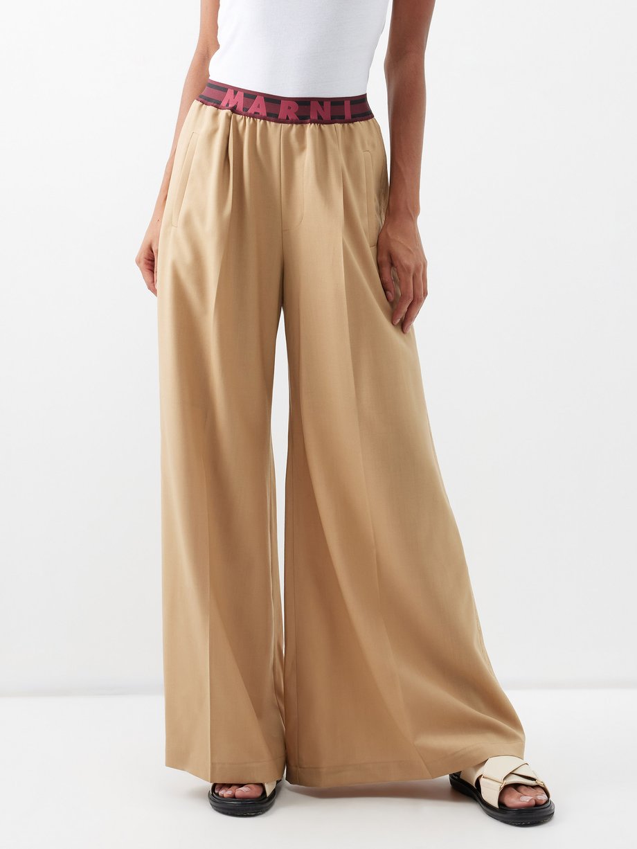 Marni Pants, leggings Multiple colors Wool ref.56438 - Joli Closet