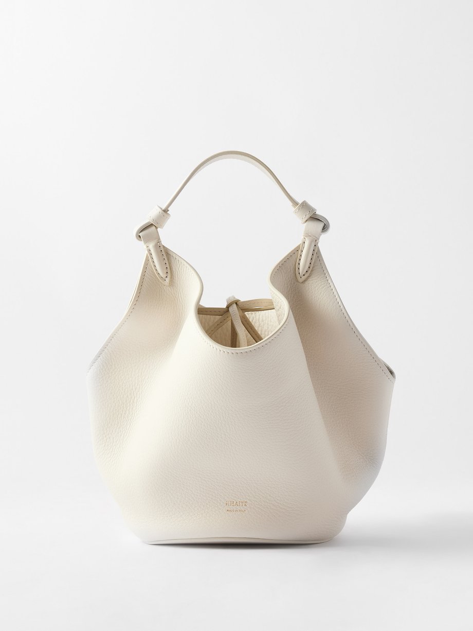 White Lotus mini leather handbag | Khaite | MATCHESFASHION US