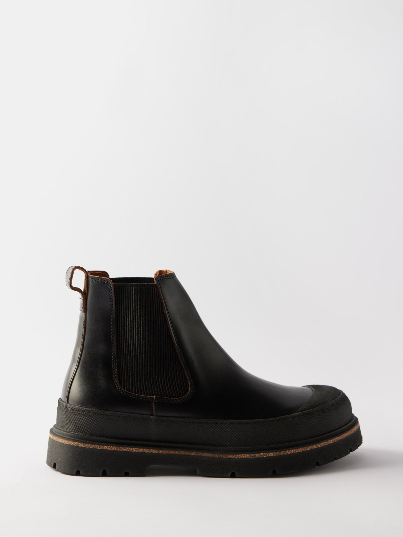 Black Prescott leather Chelsea boots | Birkenstock | MATCHES UK