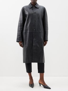 Nili Lotan Abel leather coat
